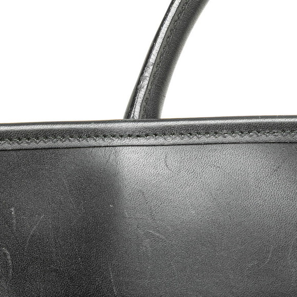 Gucci Business Black Leather Nylon Loop Bag Web Briefcase - Picture 4 of 8